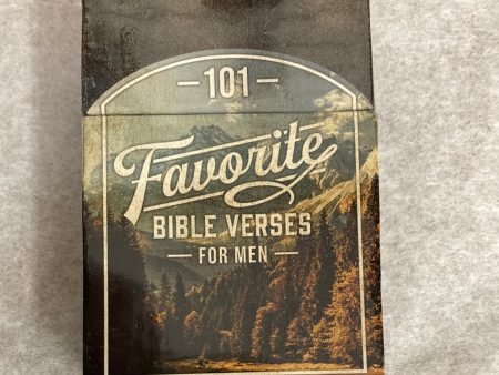 FAVORITE BIBLE VERSES FOR MEN-2547 on Sale