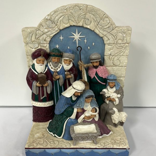 JIM SHORE VICTORIAN NATIVITY-5527 For Cheap