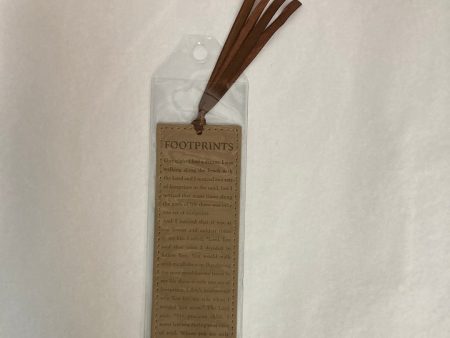 FOOTPRINTS F LEATHER BOOKMARK-0141 Fashion