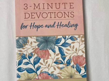 3 MIN DEVOTIONS HOPE HEALING-3529 For Cheap