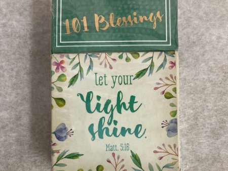 101 BLESSINGS LET YOUR LIGHT SH-5086 Hot on Sale